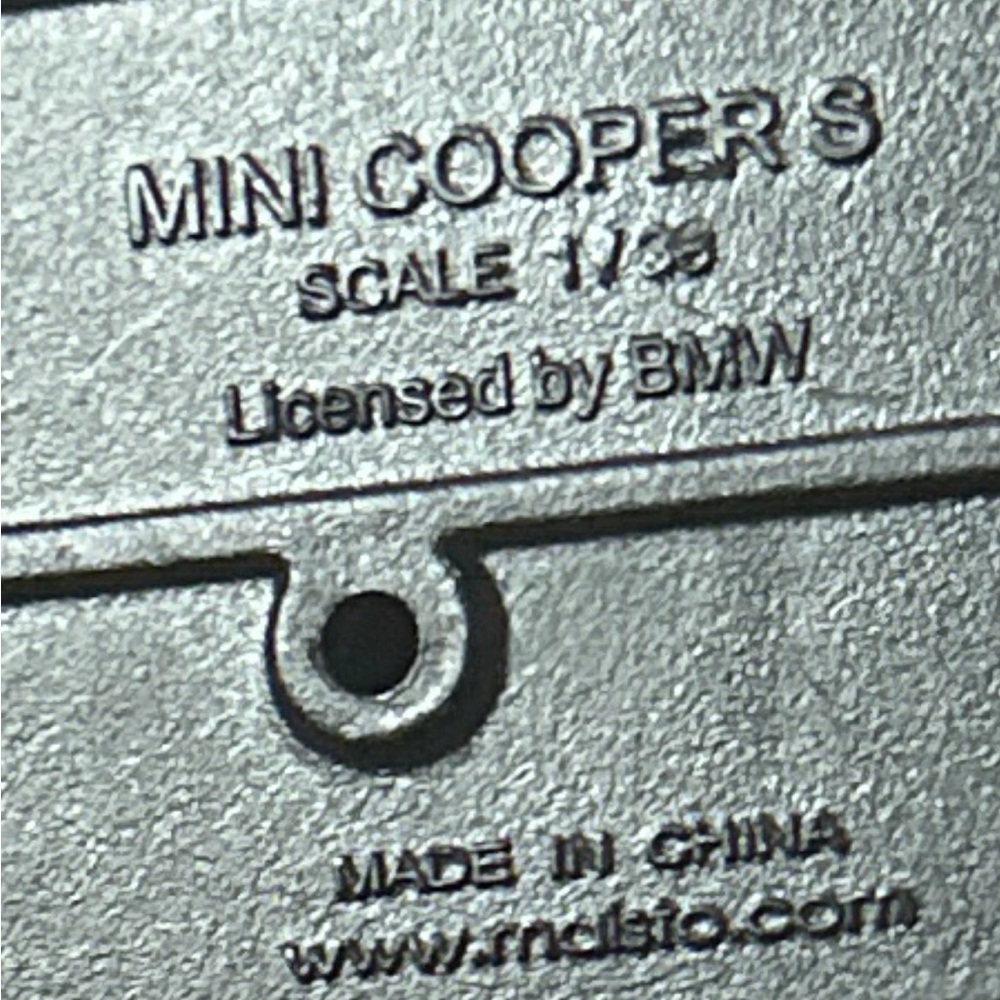 Mini Cooper Blue Scale 1/36 Maisto - Picture 9 of 9